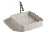 Countertop washbasin, rectangular Galassia SmartB white, 95 x 38 cm, without hole i półki na baterię- sanitbuy.pl
