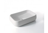 Washbasin Cielo Shui 60x40x15 cm, countertop, white