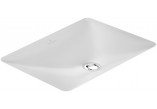 Under-countertop washbasin, rectangular Villeroy & Boch Loop & Friends 61,5 x 39 cm, white Alpin, powłoka CeramicPlus- sanitbuy.pl
