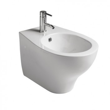 Bowl washdown model WC, hanging Galassia Eden white, 53 x 36 cm- sanitbuy.pl