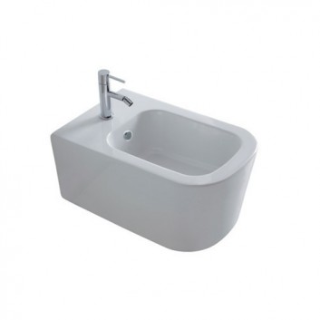 Bowl WC washdown model, hanging Galassia MEG11 white, 55 x 35 cm- sanitbuy.pl