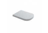 Seat WC duroplast Galassia MEG11 white, hinges metalowe- sanitbuy.pl