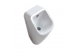 Urinal z rozpryskiwaczem wody Galassia MEG11 white, back inlet, drain poziomy- sanitbuy.pl