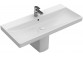 Wall-hung washbasin, rectangular Villeroy & Boch Avento white Alpin, 55 x 37 x 15,5 cm, overflow, battery hole, powłoka CeramicPlus- sanitbuy.pl