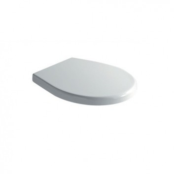 Seat WC Galassia Midas white, hinges metalowe- sanitbuy.pl