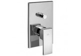 Concealed mixer Paffoni Level chrome 2-receivers 