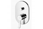 Mixer bath and shower concealed Vedo Cento 2-receivers