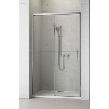 Door wnękowe 100cm x 200.5cm left glass transparent chrome Radaway Idea DWJ- sanitbuy.pl