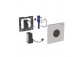 Flush button Geberit Delta 51 front flushing for concealed cisterns - shiny chromee- sanitbuy.pl