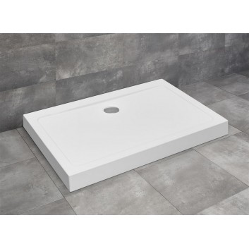 Acrylic shower tray Radaway Doros D 900x800 rectangular- sanitbuy.pl