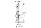 Component montażowy frame Geberit Duofix do WC dla niepełnosprawnych, Sigma 12cm, H112- sanitbuy.pl