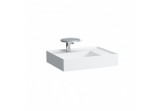 Washbasin wall mounted 60x46 cm SaphirKeramik without tap hole Laufen Kartell