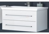 Cabinet vanity Villeroy & Boch Avento kryształowy szary, 76 x 52 x 44,7 cm, 2 szuflady- sanitbuy.pl