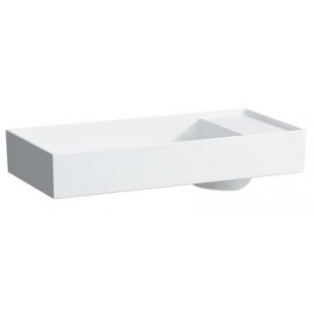 Countertop washbasin 750 x 350 mm SaphirKeramik 1-hole Laufen Kartell- sanitbuy.pl