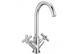 Kitchen faucet two-handle Omnires Modern - chrome