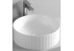 Washbasin 44x14.5 cm countertop silver Art Ceram Rombo- sanitbuy.pl