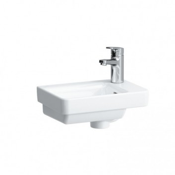 Washbasin wall mounted 360 x 250 mm with tap hole on the right stronie Laufen Pro S- sanitbuy.pl
