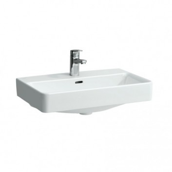Washbasin wall mounted 600 x 380 mm with tap hole white Laufen Pro S- sanitbuy.pl