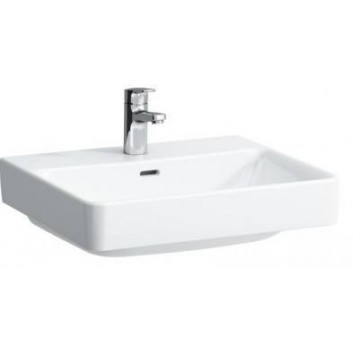 Washbasin wall mounted 550 x 465 mm with tap hole white Laufen PRO S- sanitbuy.pl