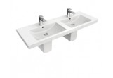 Washbasin Villeroy & Boch Subway 2.0 vanity double 130x47 cm