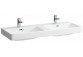 Washbasin double wall mounted 1200 x 460 mm- sanitbuy.pl