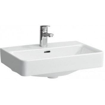 Countertop washbasin 560 x 440 mm with tap hole without hole przelewowego white Laufen Pro S- sanitbuy.pl