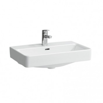 Countertop washbasin 550 x 380 mm with tap hole white Laufen Pro S- sanitbuy.pl
