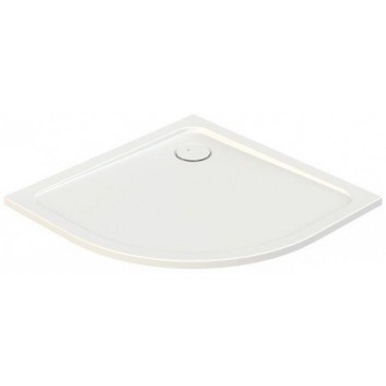 Angle shower tray BP/FREE 90x90x2,5 cm +STB Sanplast Free Line- sanitbuy.pl