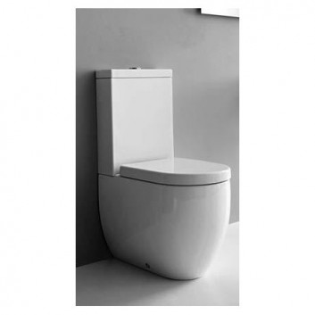 Bowl wc kompaktowa Kerasan Flo drain uniwersalny- sanitbuy.pl