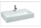 Countertop washbasin z otoworem na baterię 800x460 LAUFEN LIVING CITY