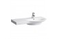 Washbasin wall mounted Laufen PALACE asymmetric 900 x 460 mm with tap hole shelf on the left stronie white - sanitbuy.pl