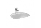 Under-countertop washbasin Laufen Bijou 445 x 400 mm with tap hole i otworem przelewowym white