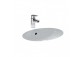 Under-countertop washbasin Laufen Birova 530 x 405 mm without tap hole with hole przelewowym white- sanitbuy.pl